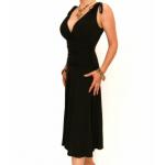 Black Grecian Style Dress