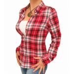 Red and White Checked Shirt