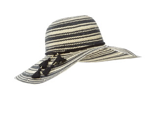 Accessorize Goddess Geo Tassel Floppy Hat