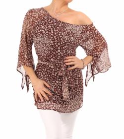 One Shoulder Tunic Top