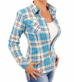 Blue Checked Shirt