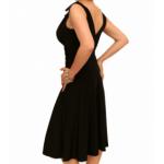Black Grecian Style Dress