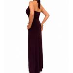 Black Elegant Full Length Evening Dress