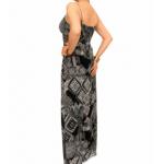 Boho Chic Full Length Chiffon Dress