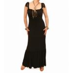 Black Gypsy Style Maxi Dress