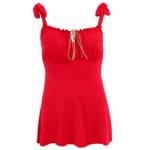 Red Gypsy Style Strappy Top