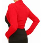 Red Fine Knit Shrug