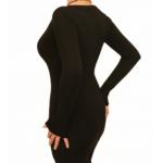 Black Scoop Neck Jumper