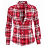 Red and White Checked Shirt