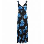 Blue Floral Maxi Dress