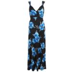 Blue Floral Maxi Dress