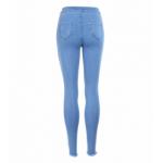 Blue High Waisted Super Stretchy Skinny Jeans