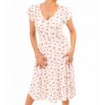 Cherry Print Fit and Flare Dress