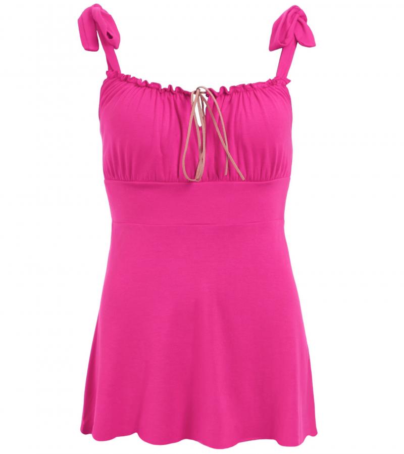 Pink Gypsy Style Strappy Top
